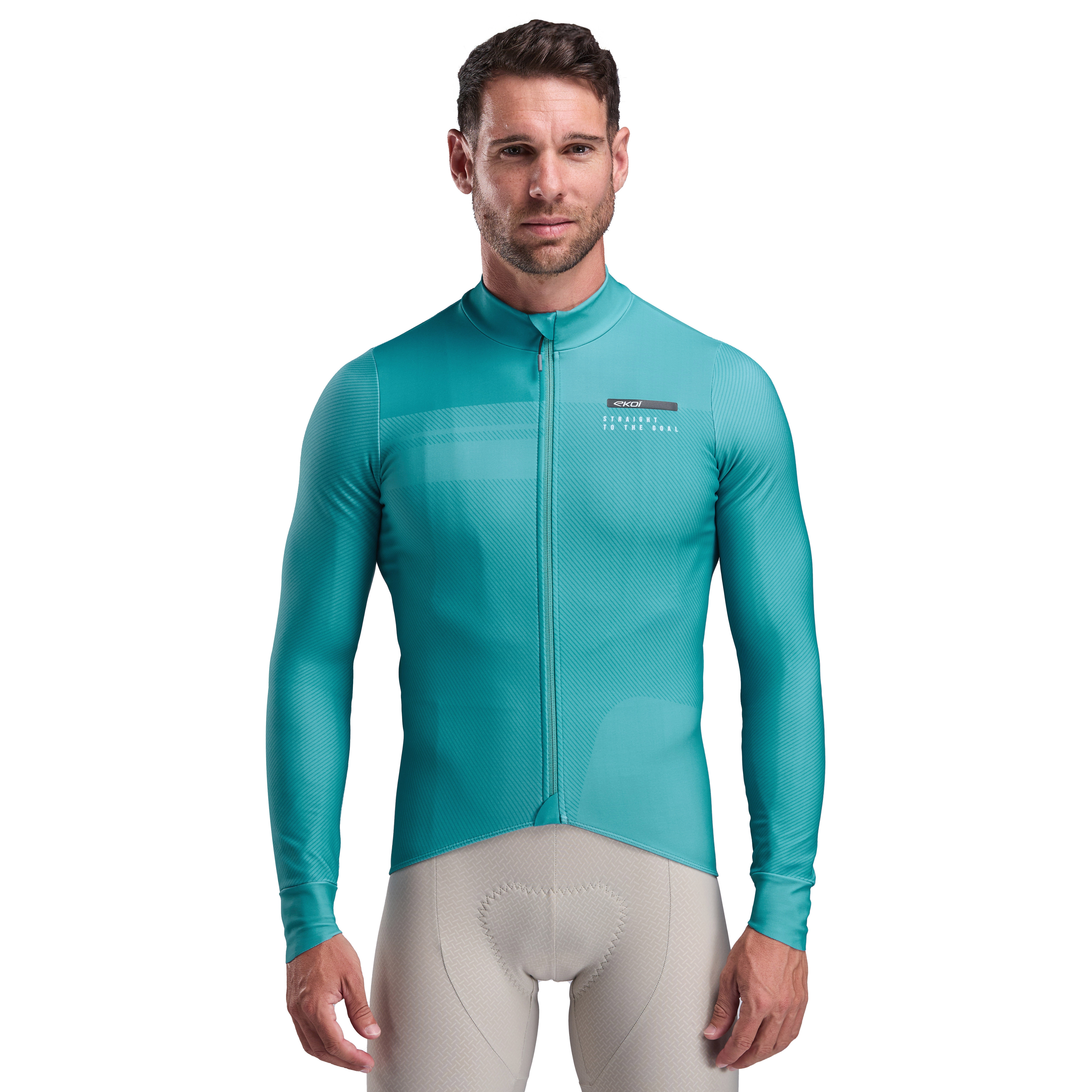Maillot manches longues EKOI Perf SHADES Vert Azur
