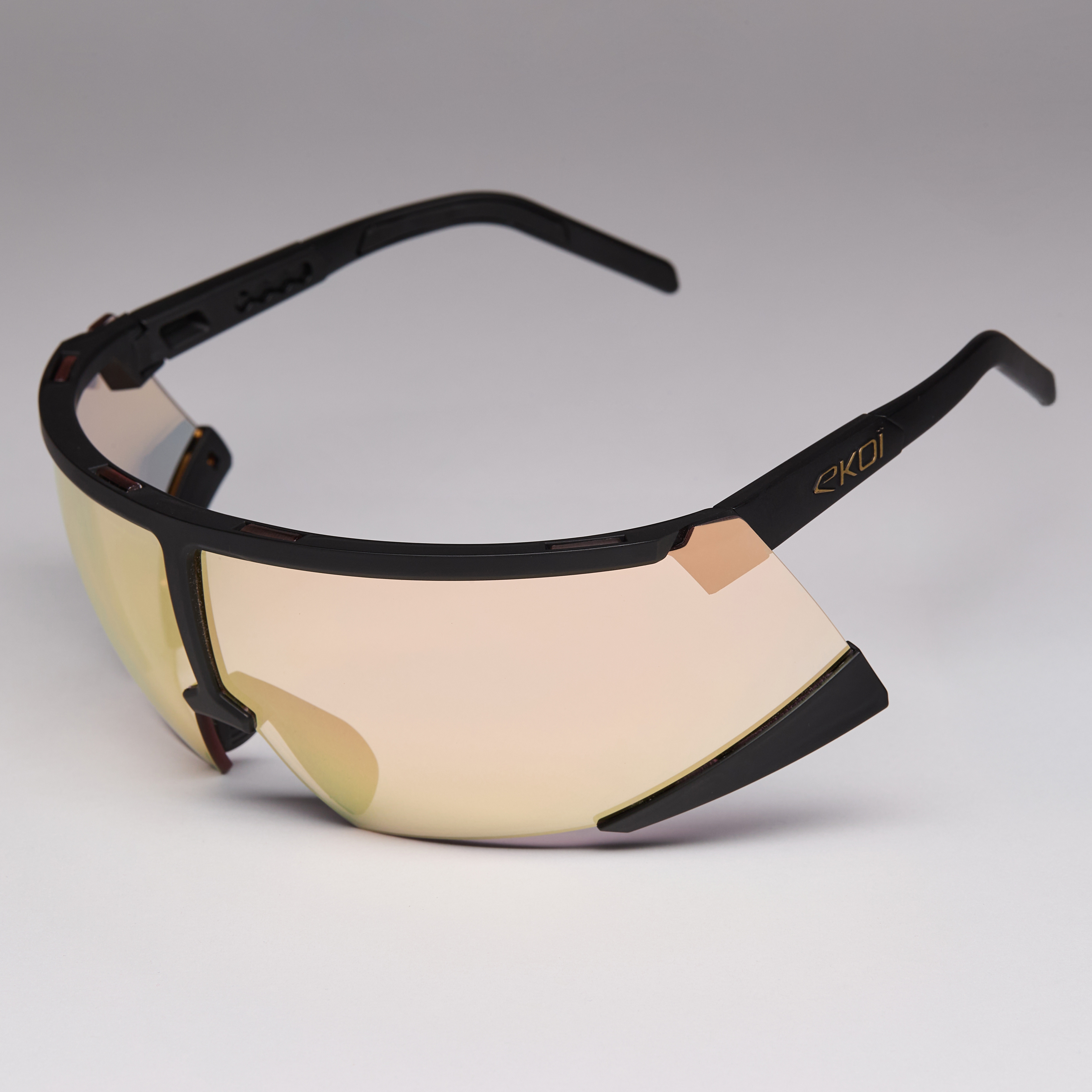 Lunettes EKOI Racing S-AERO Noir Gold ZEISS Super Copper Cat2