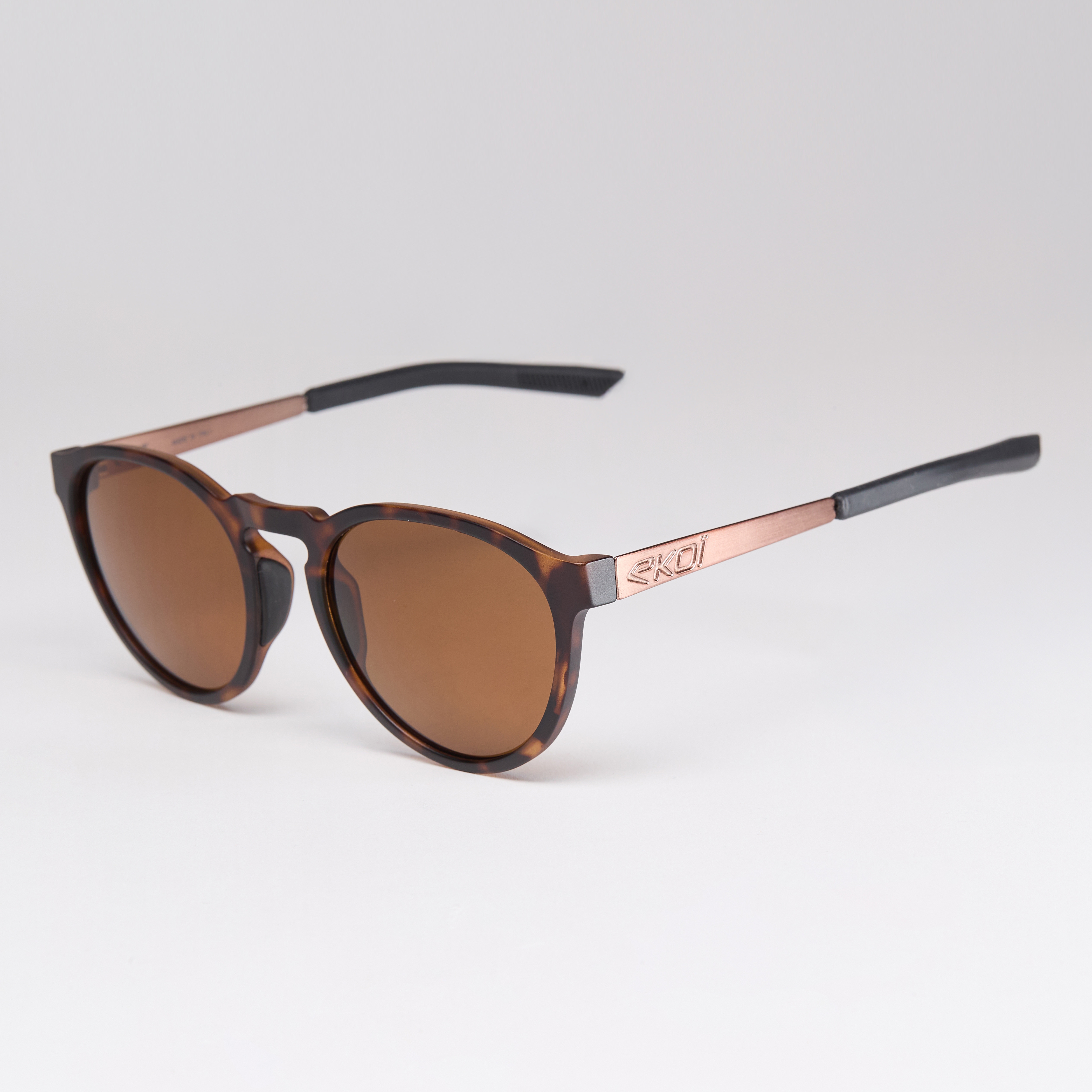 Lunettes EKOI Racing LIFESTYLE RONDES Tortoise Polarisé