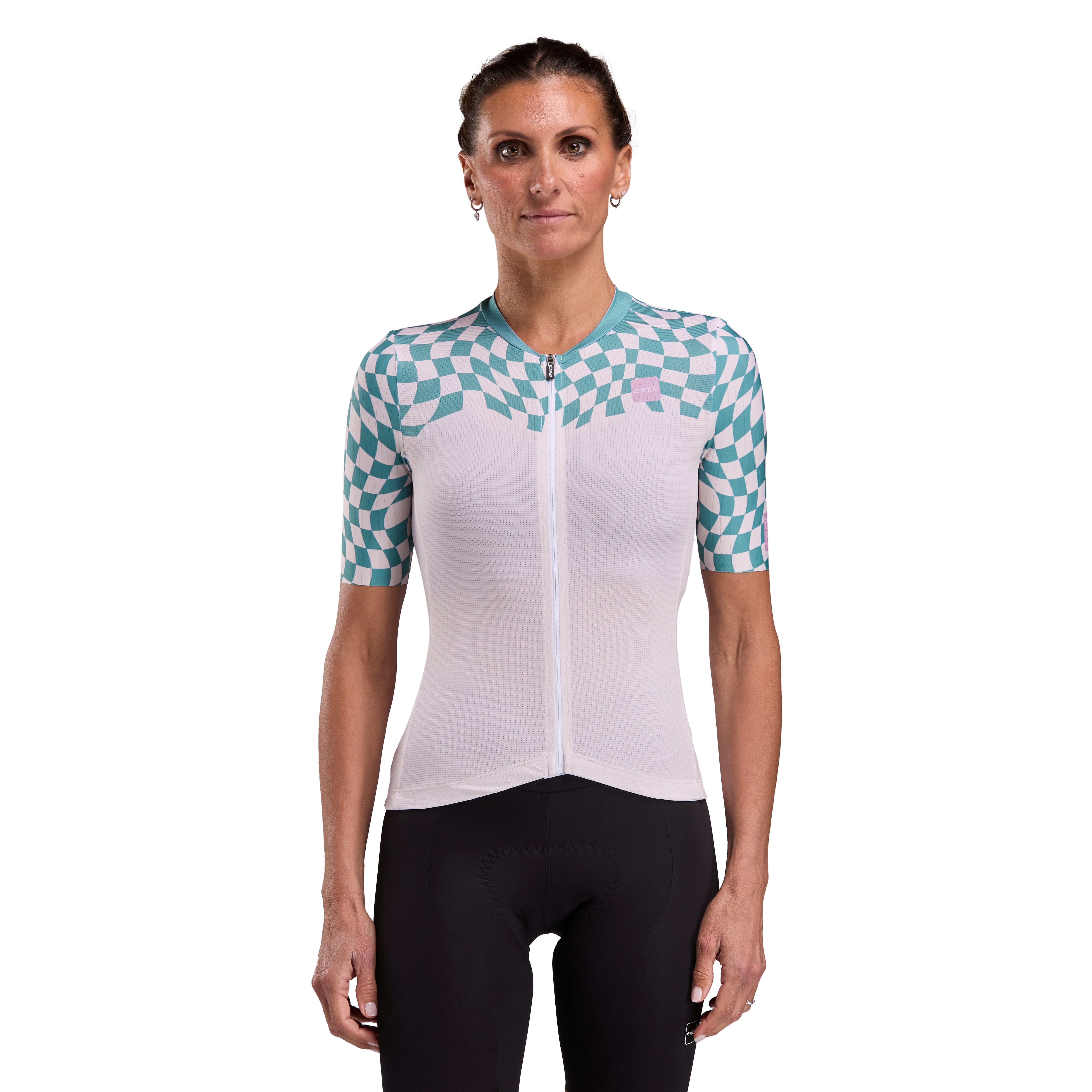 Maillot femme EKOI Perf CHECKS Beige