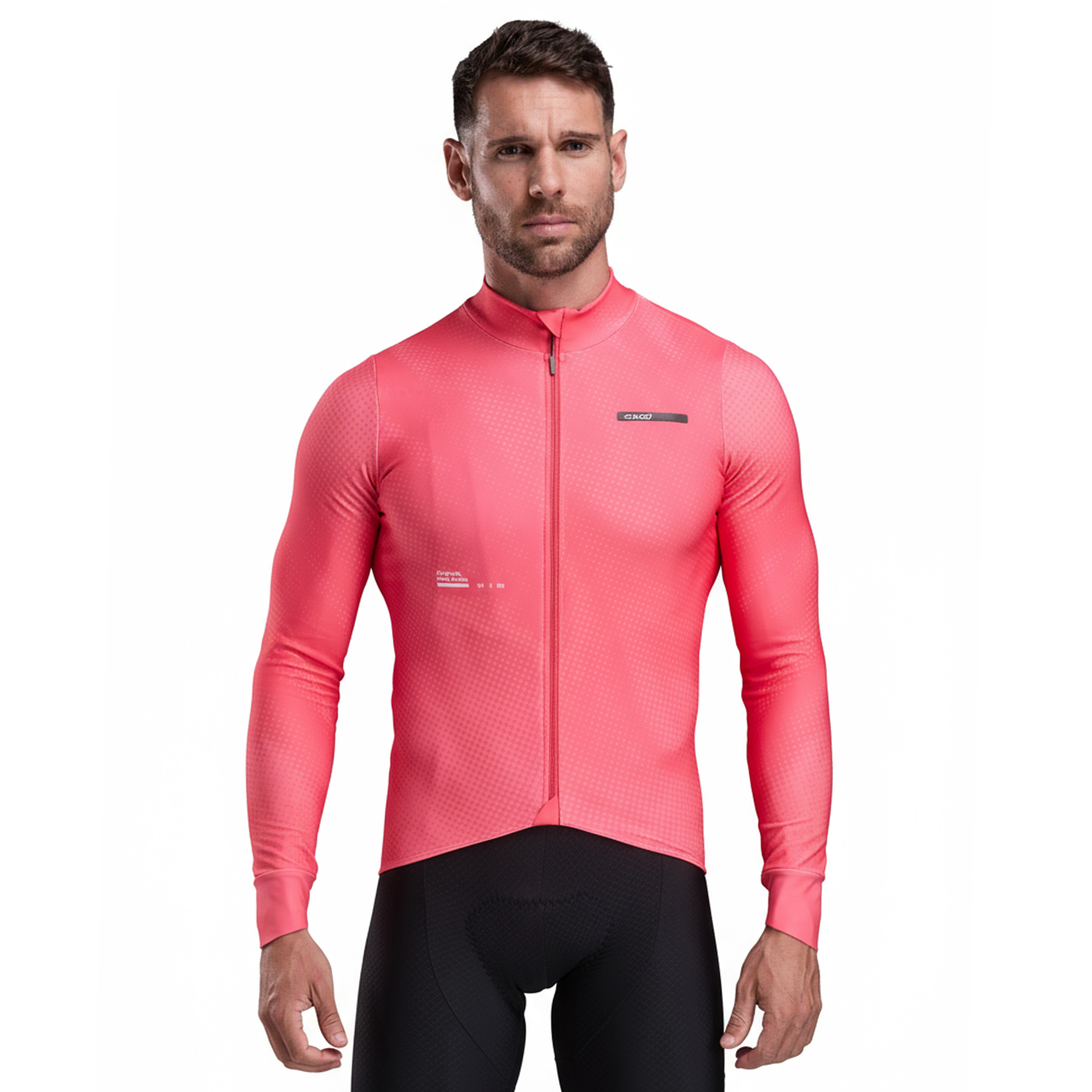 Maillot manches longues EKOI Perf TIE & DYE Corail