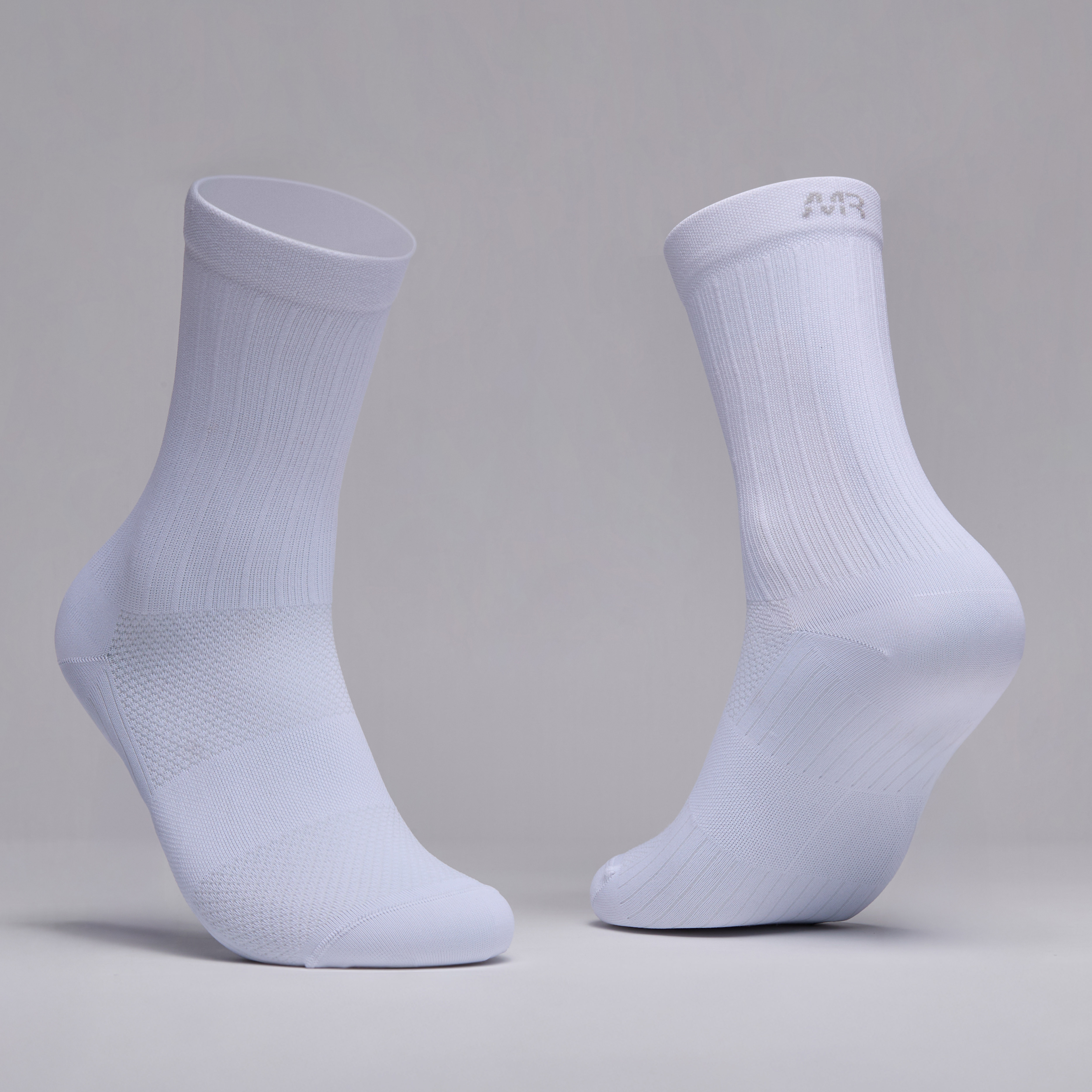 Chaussettes EKOI Racing MARION ROUSSE Blanc Gris