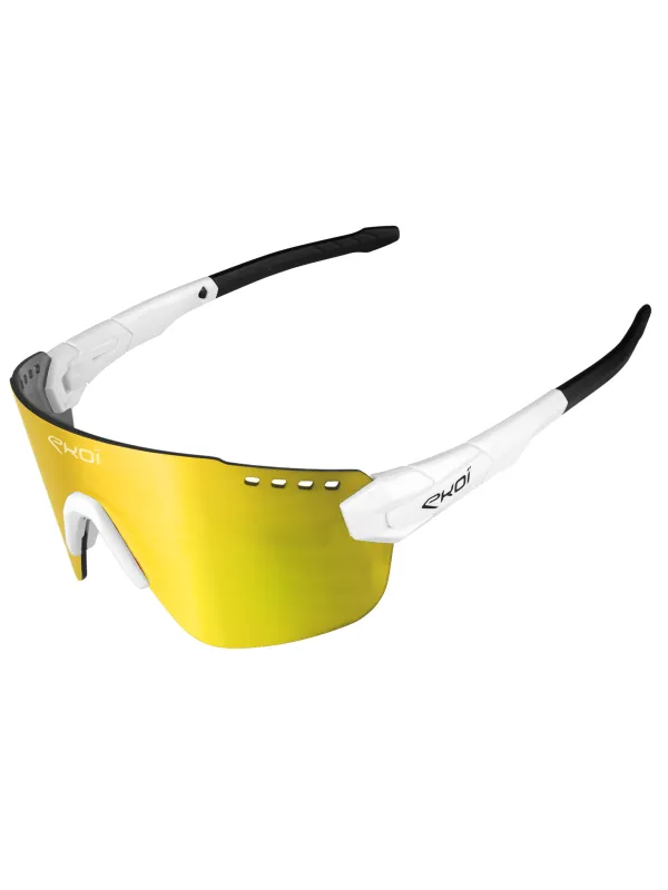 Produit Lunettes EKOI Perf PREMIUM 80 LTD Blanc Revo Gold Cat3 Image
